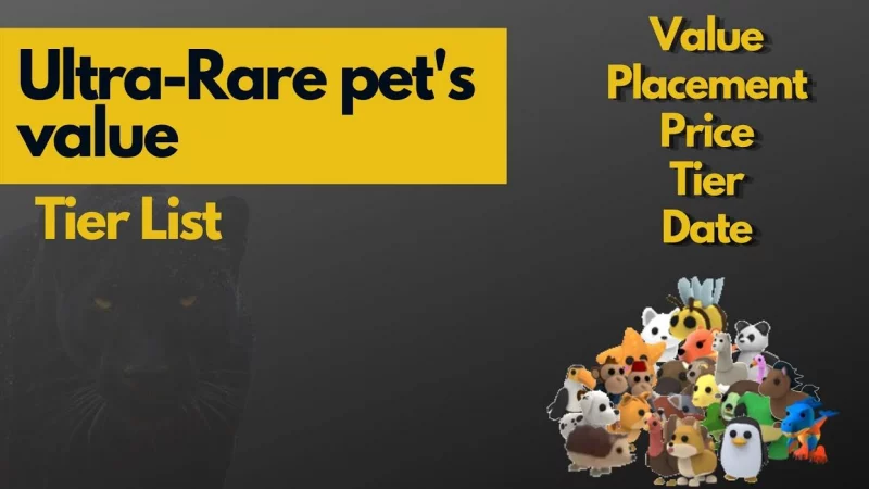 Ultra Rare Pet Values